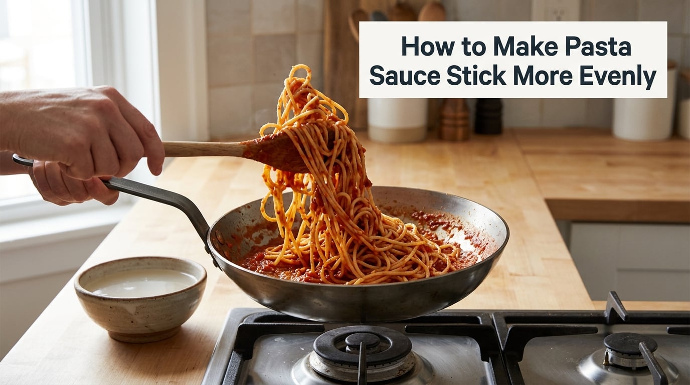 How to Make Pasta Sauce Stick More Evenly