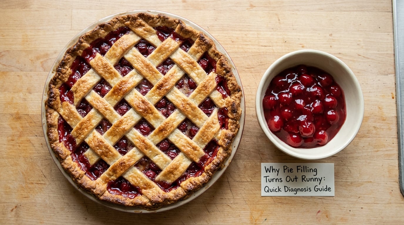 Why Pie Filling Turns Out Runny: Quick Diagnosis Guide
