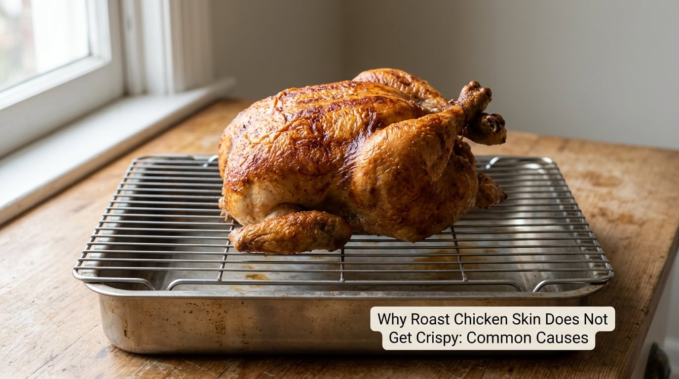 Why Roast Chicken Skin Does Not Get Crispy: Common Causes