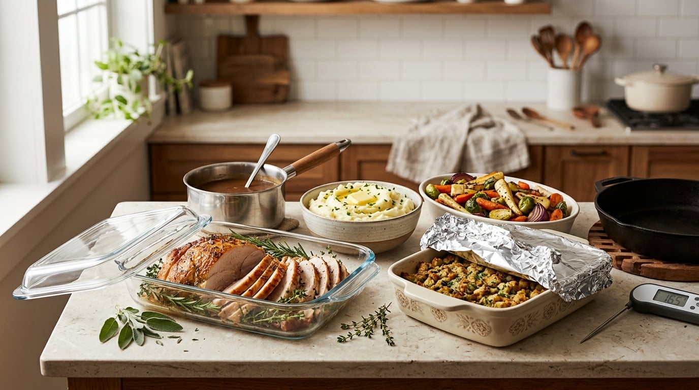 how to reheat a holiday meal without drying it