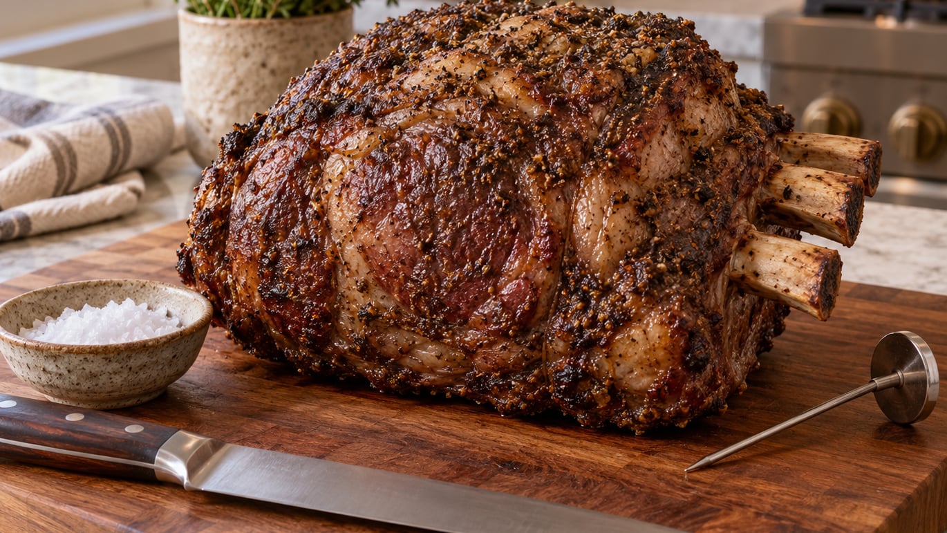 how to cook prime rib for a holiday dinner