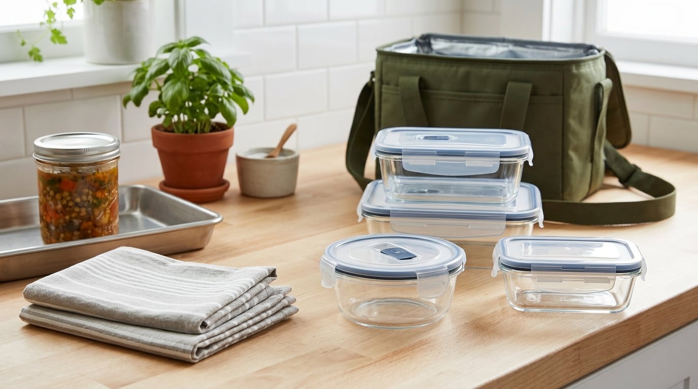 how to transport food without spilling