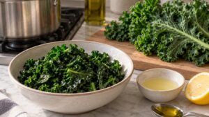 how to cook kale so it is not bitter