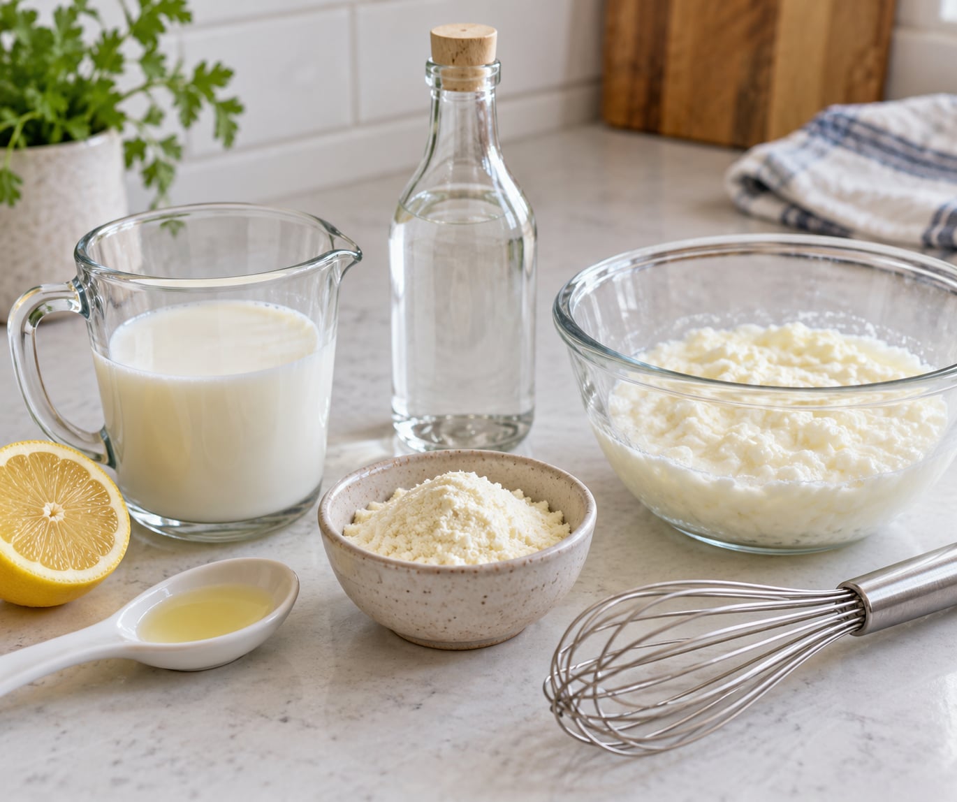 how to make buttermilk substitute at home