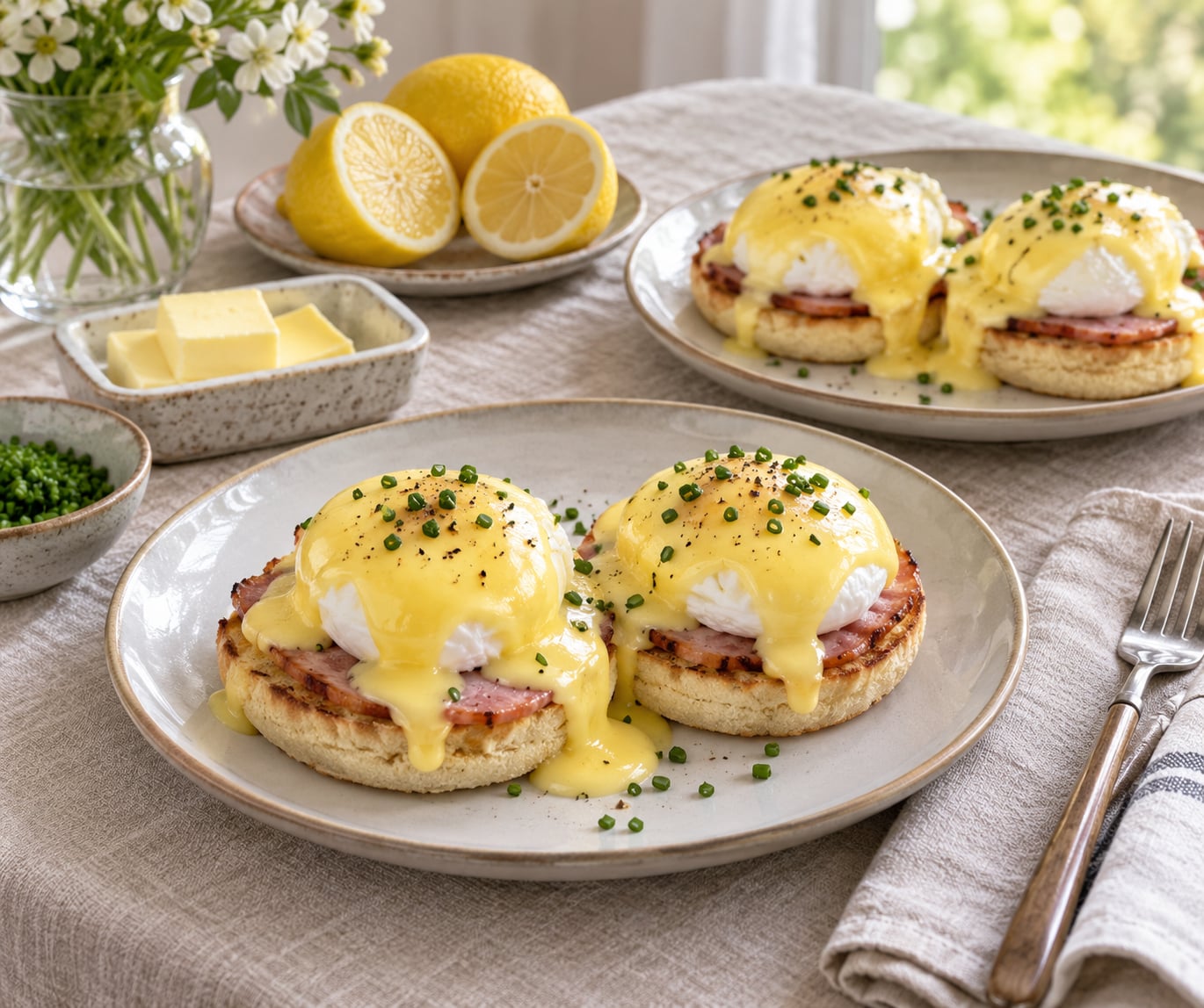 how to make eggs benedict at home