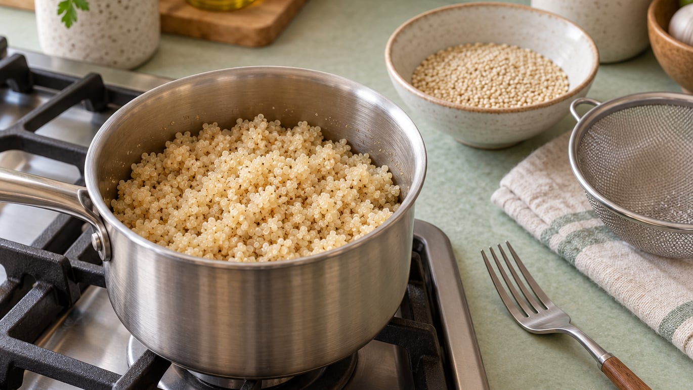how to cook quinoa so it is fluffy