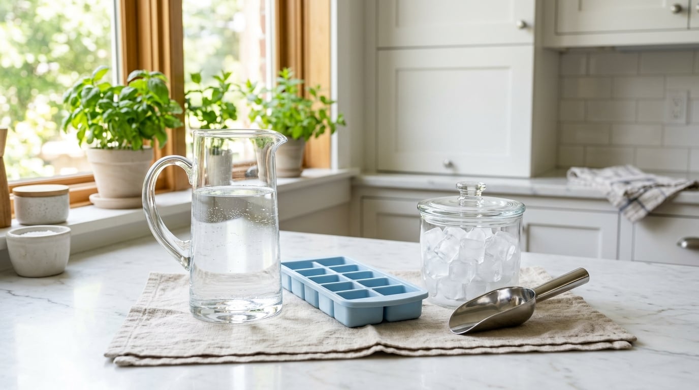 how to make ice that does not taste bad