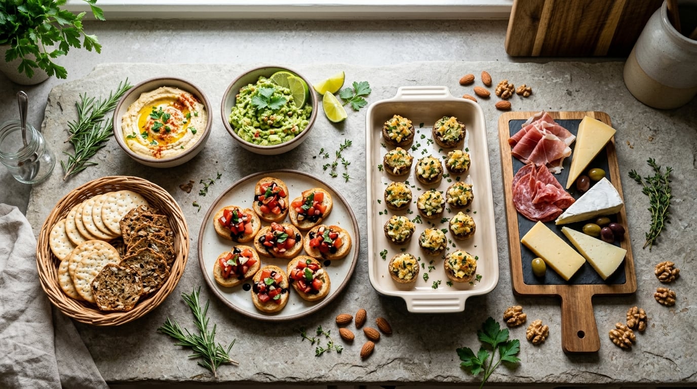 how to make appetizers you can prep ahead