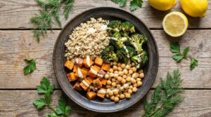 how to make a meatless dinner filling