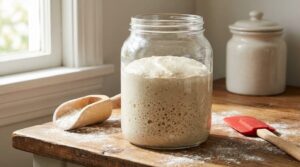 how to make sourdough starter from scratch