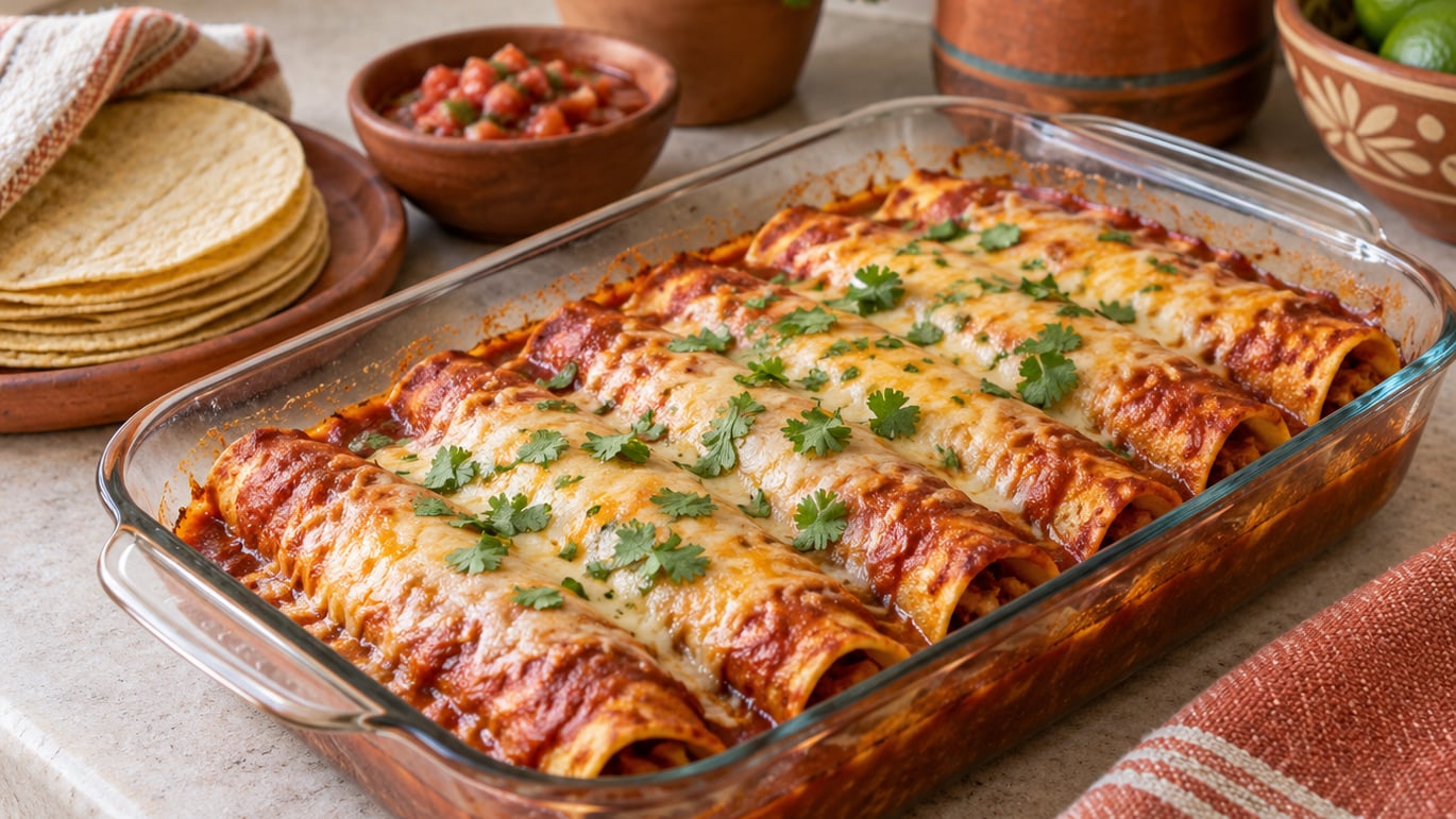 how to make enchiladas ahead of time