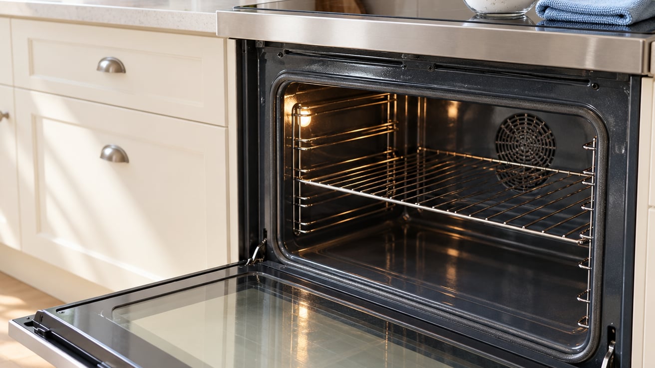 how to clean an oven without harsh chemicals