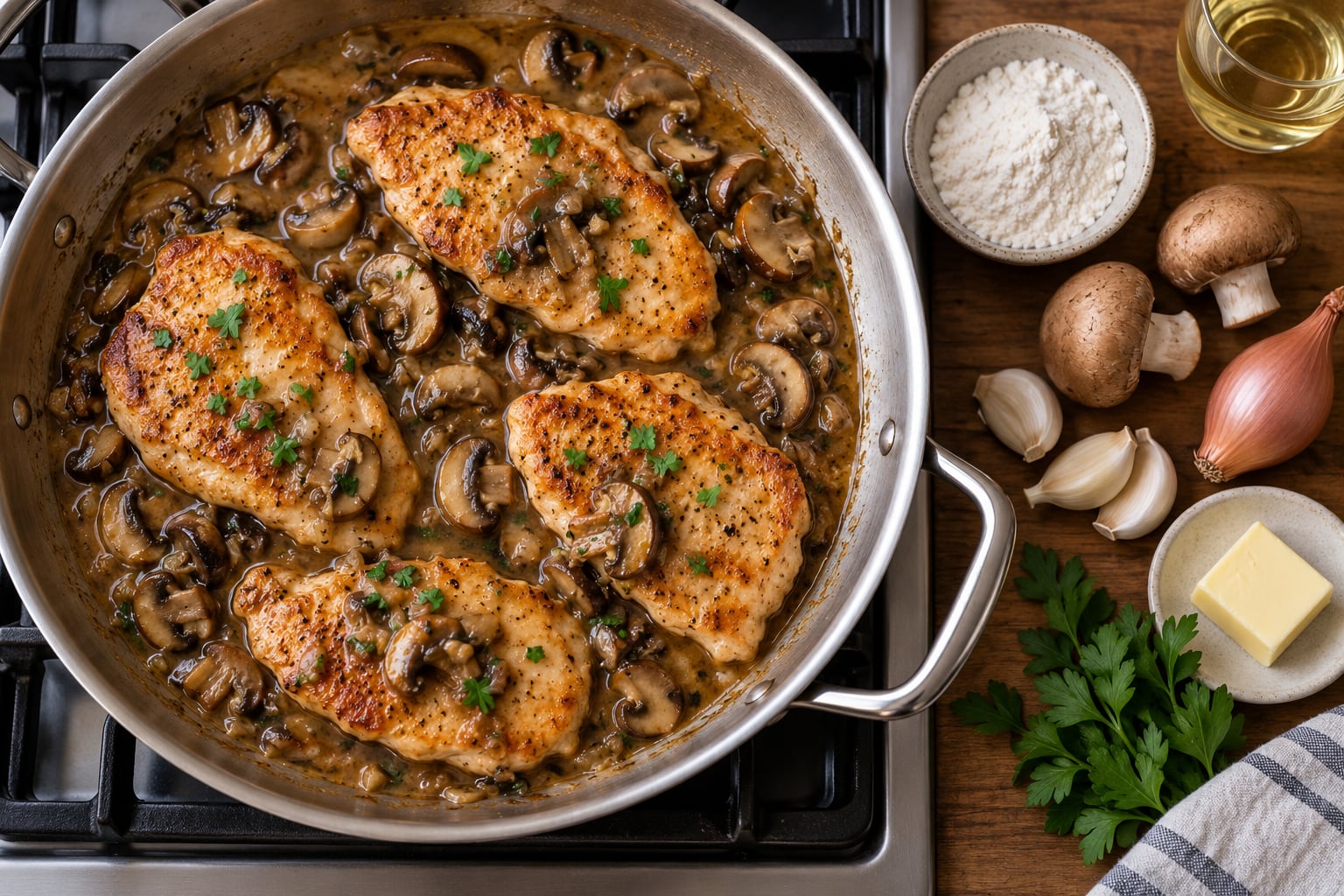 how to make chicken marsala like a restaurant