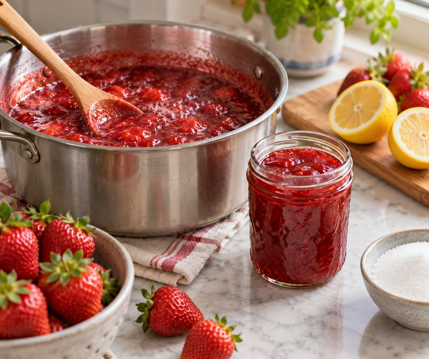 how to make homemade jam without pectin