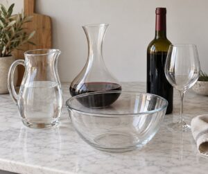how to decant wine without a decanter