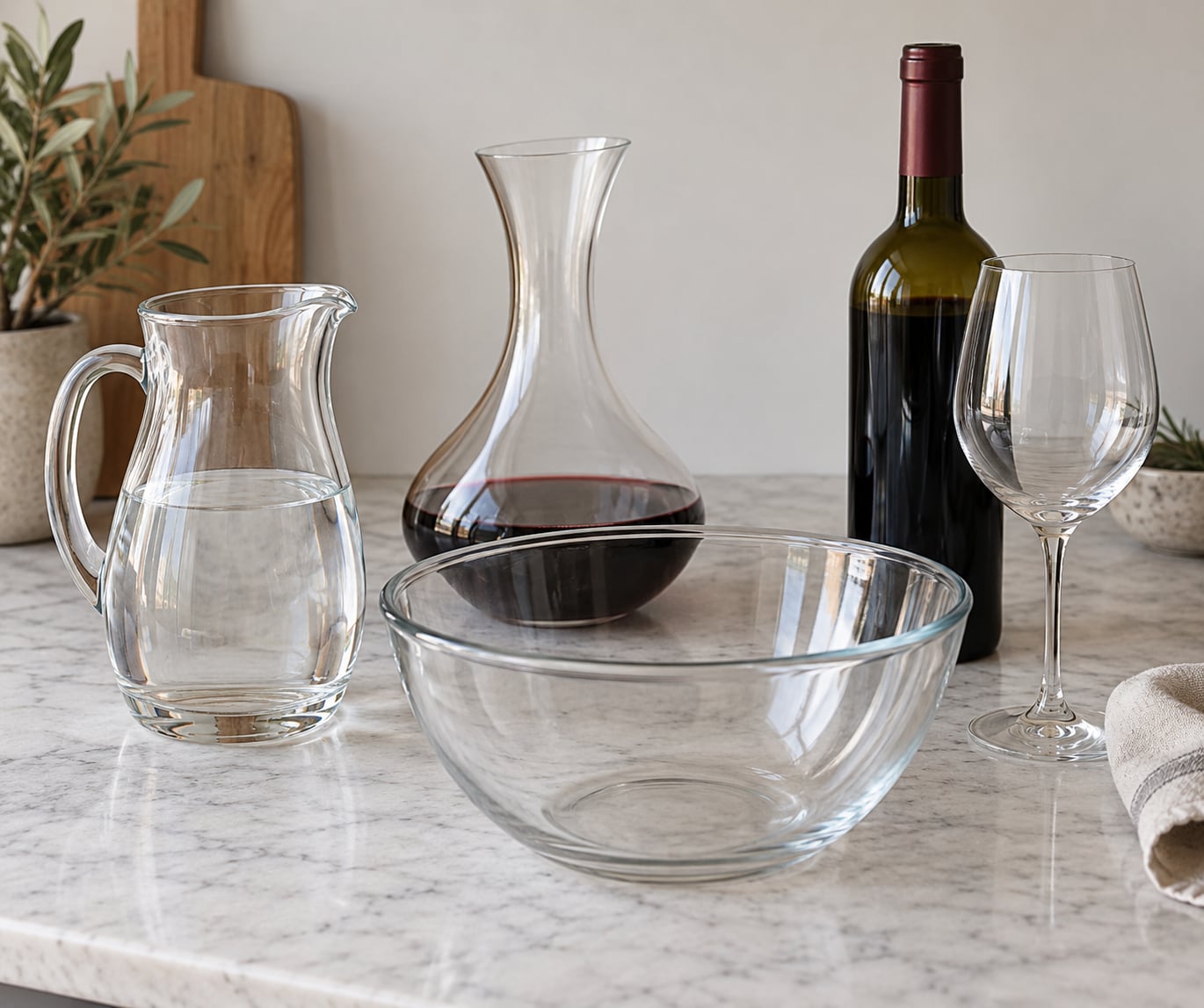 how to decant wine without a decanter