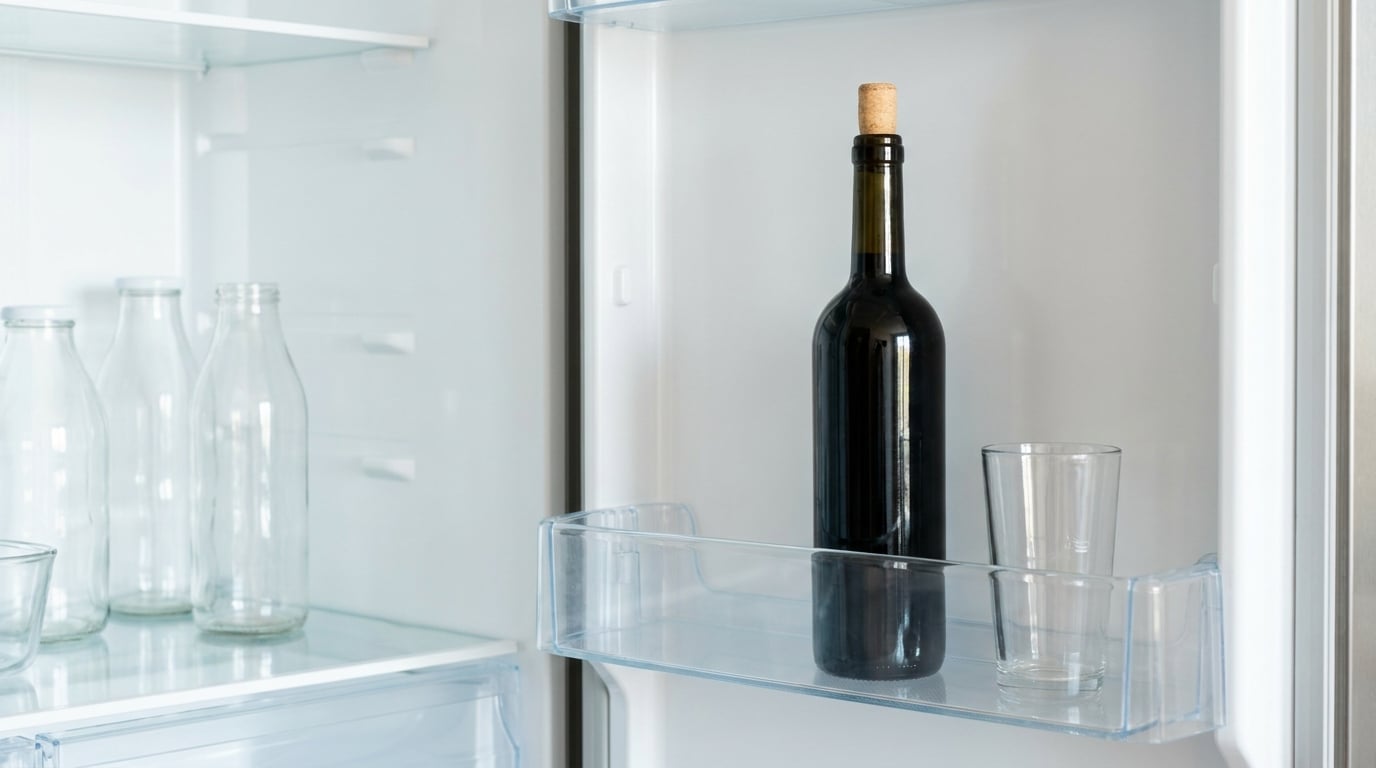 how to store an open bottle of wine