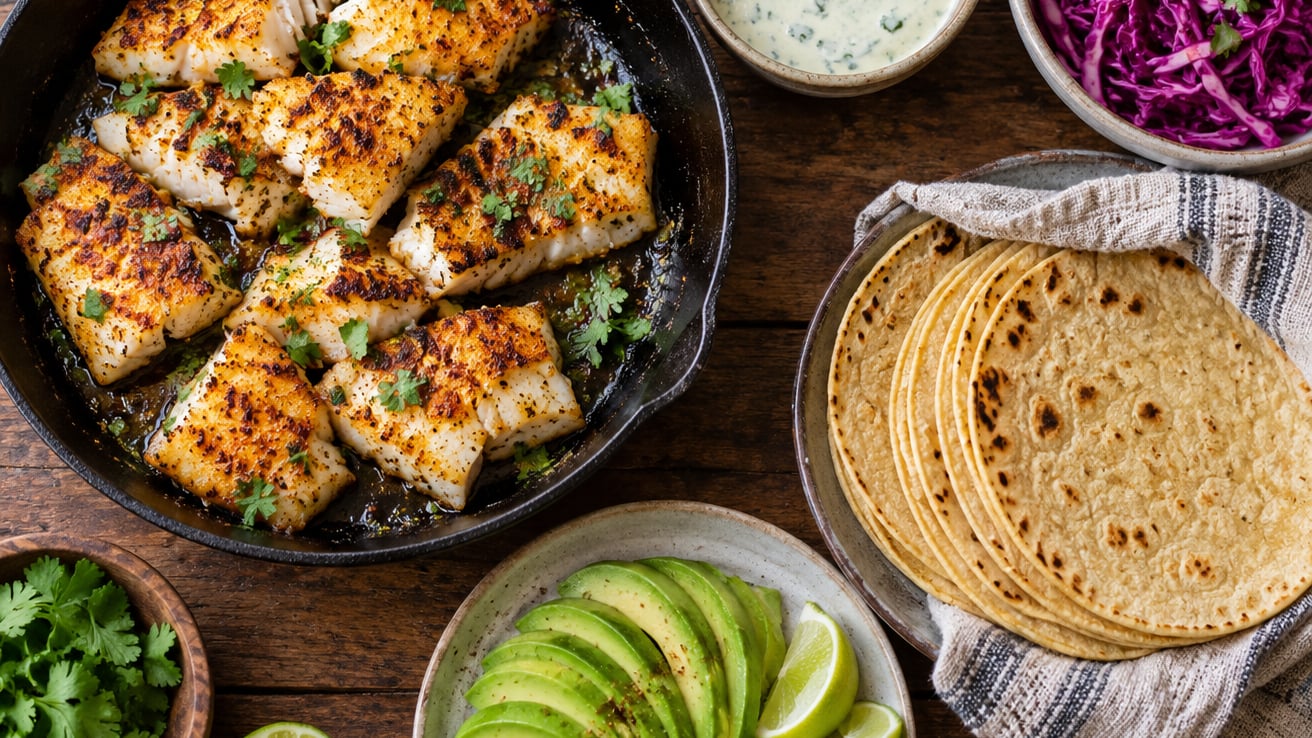 how to make fish tacos at home