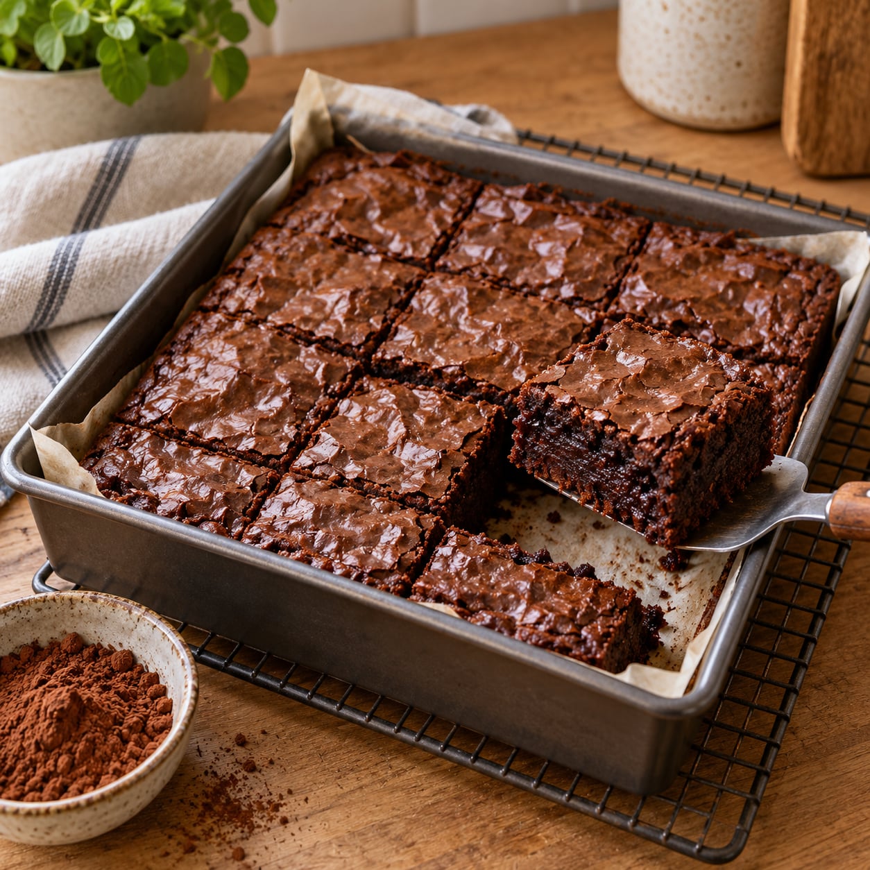 how to make brownies fudgy instead of cakey