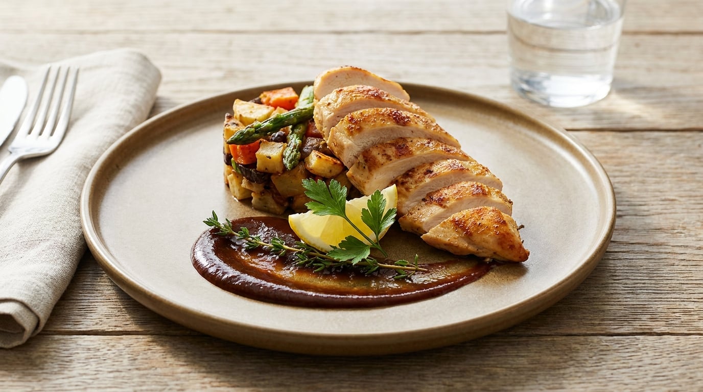 how to plate food like a restaurant