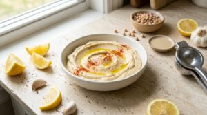 how to make hummus smooth and creamy