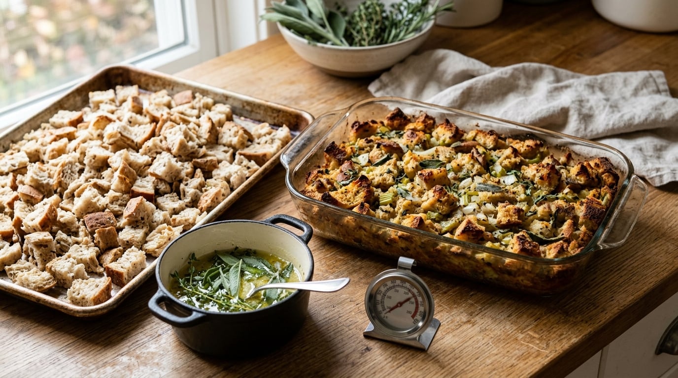 how to make stuffing that is not soggy