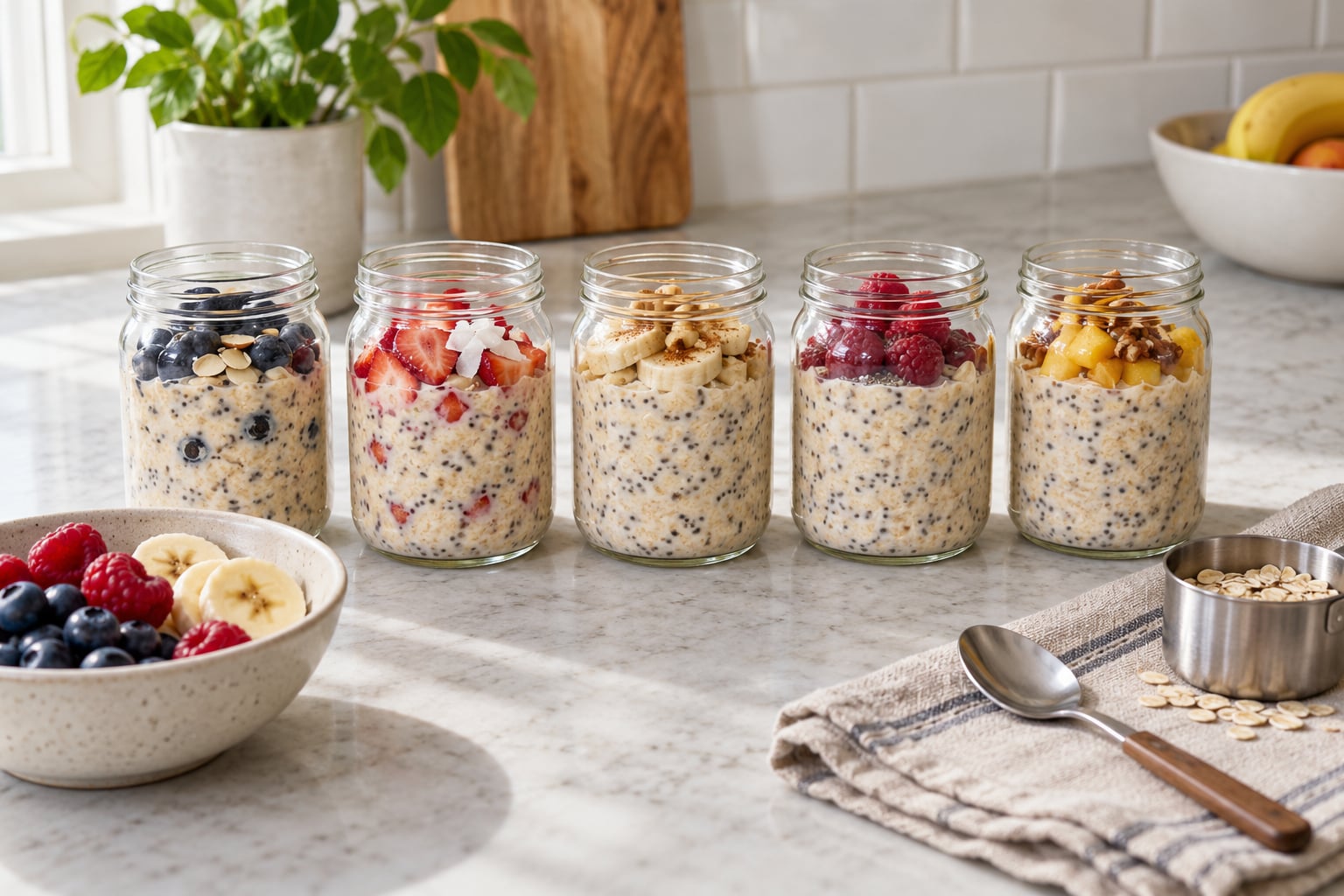 how to make overnight oats for the week