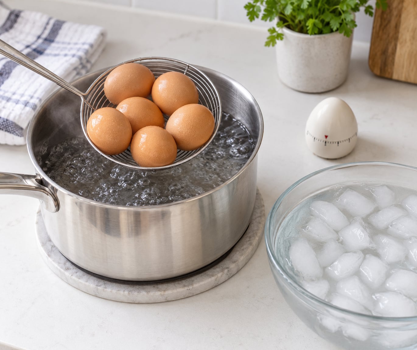 how to make soft boiled eggs with runny yolks
