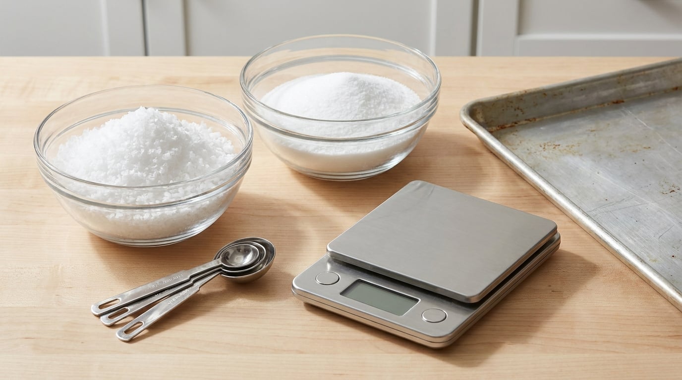kosher salt vs table salt in recipes