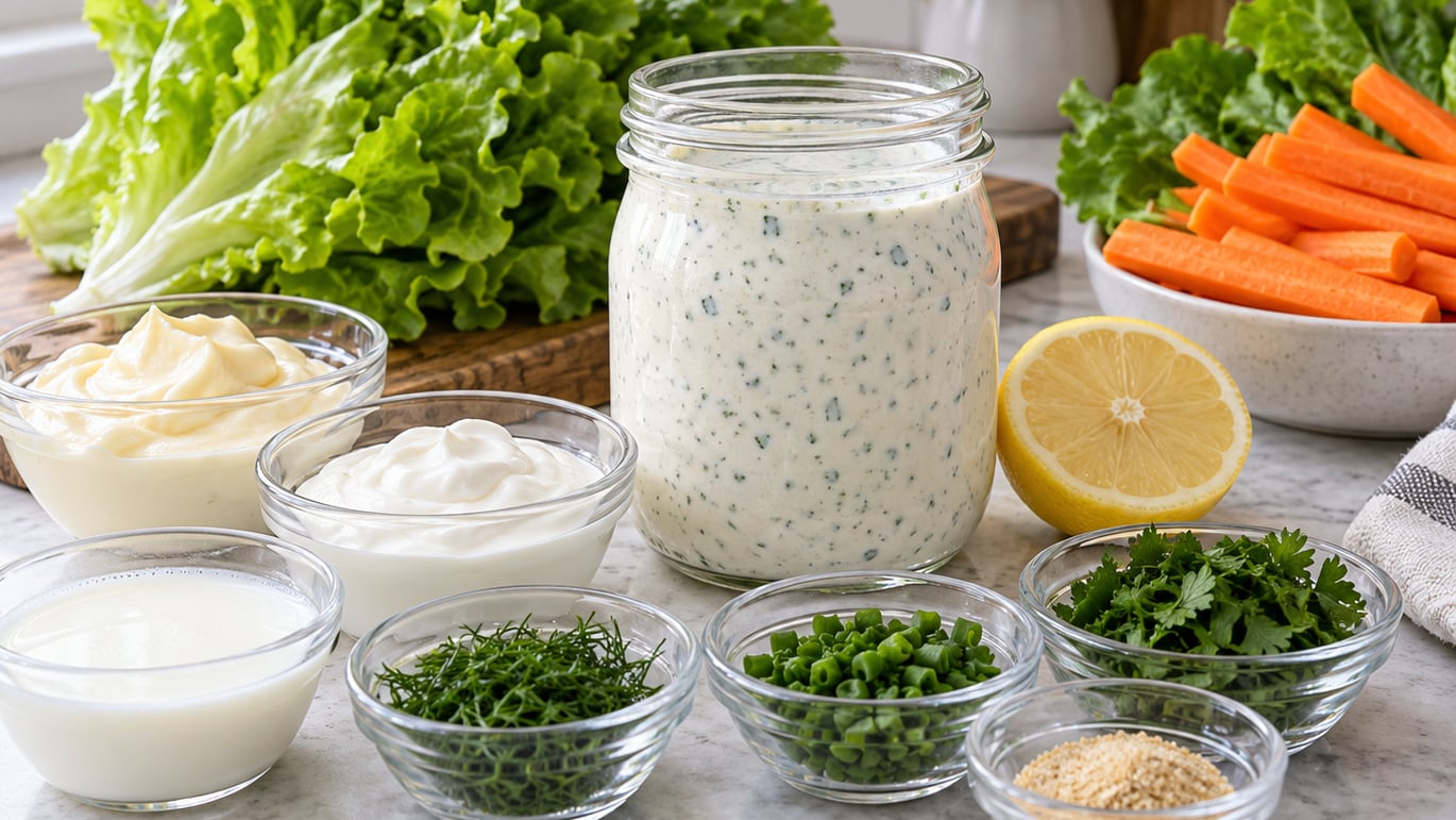 how to make ranch dressing from scratch