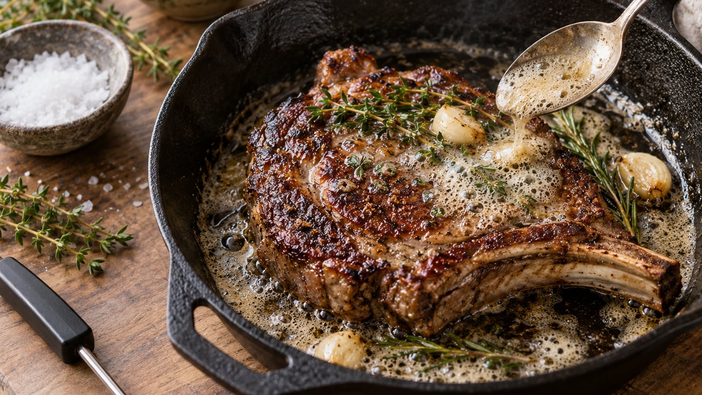 how to cook a ribeye on the stove