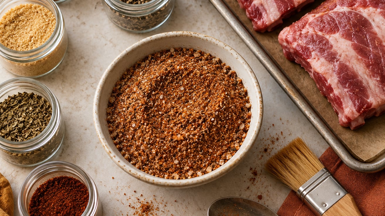 how to make a dry rub for ribs