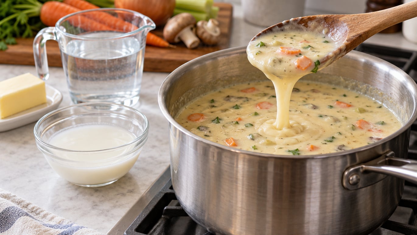how to thicken soup without flour