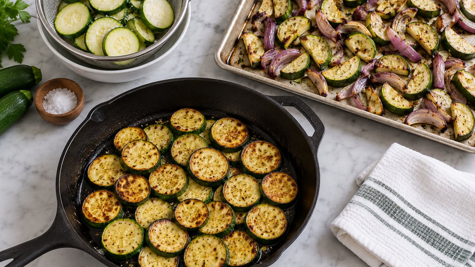 how to cook zucchini so it is not mushy