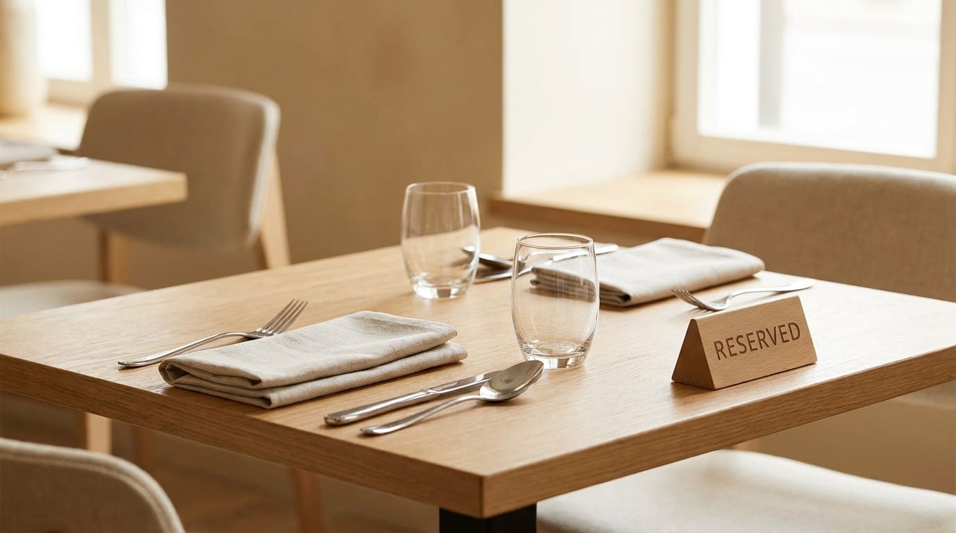 restaurant etiquette for a business dinner