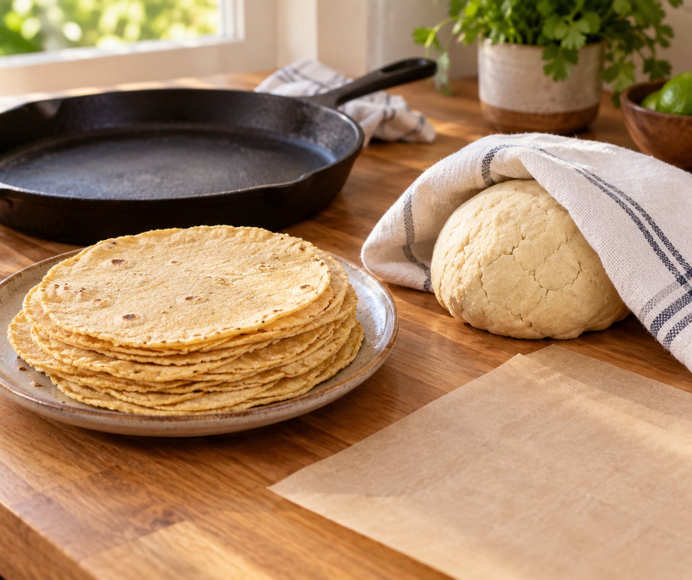 how to make homemade tortillas without a press
