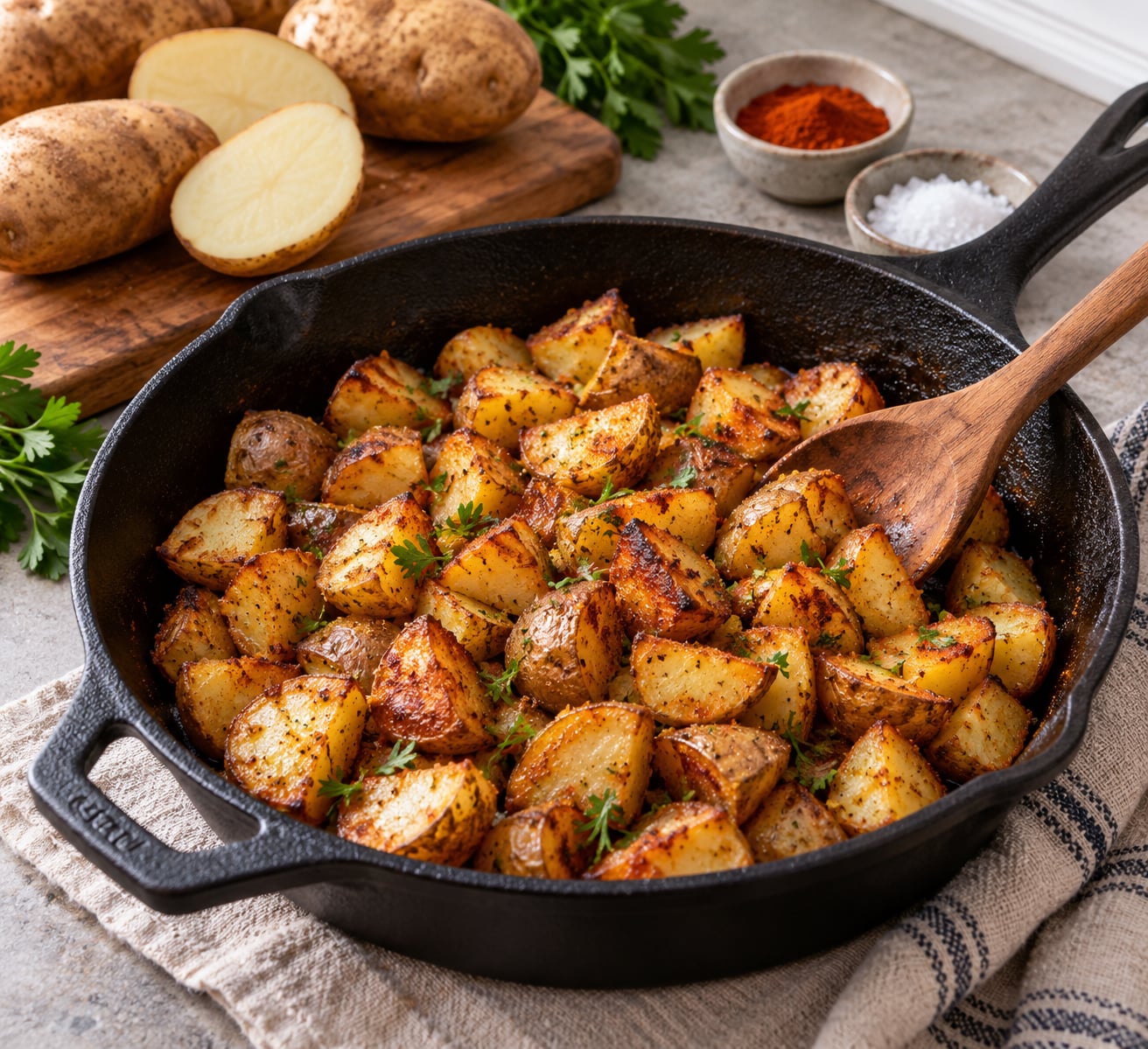 how to make home fries for breakfast