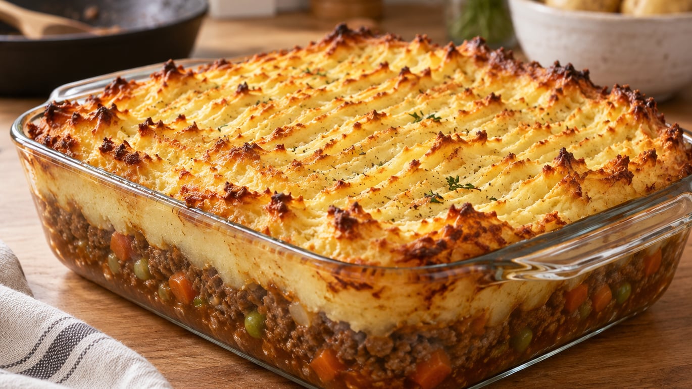 how to make shepherds pie with ground beef