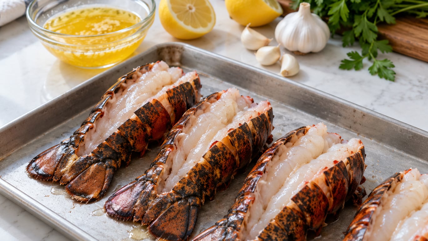 how to cook lobster tails in the oven
