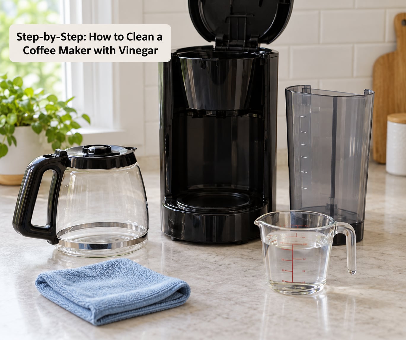 Step-by-Step: How to Clean a Coffee Maker with Vinegar
