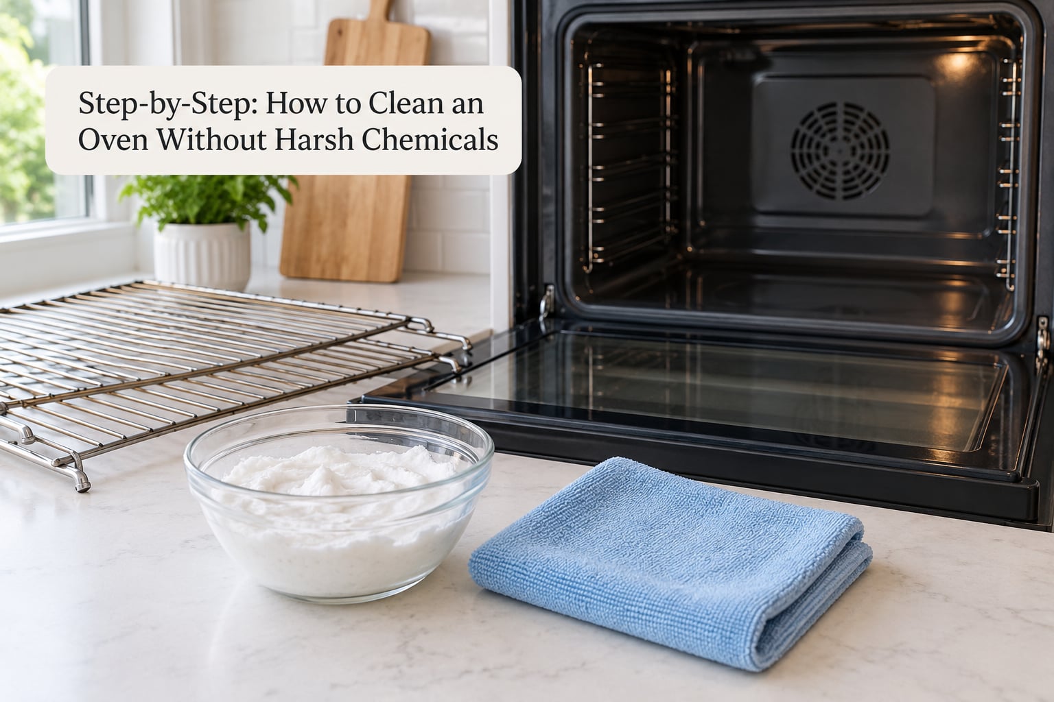 Step-by-Step: How to Clean an Oven Without Harsh Chemicals