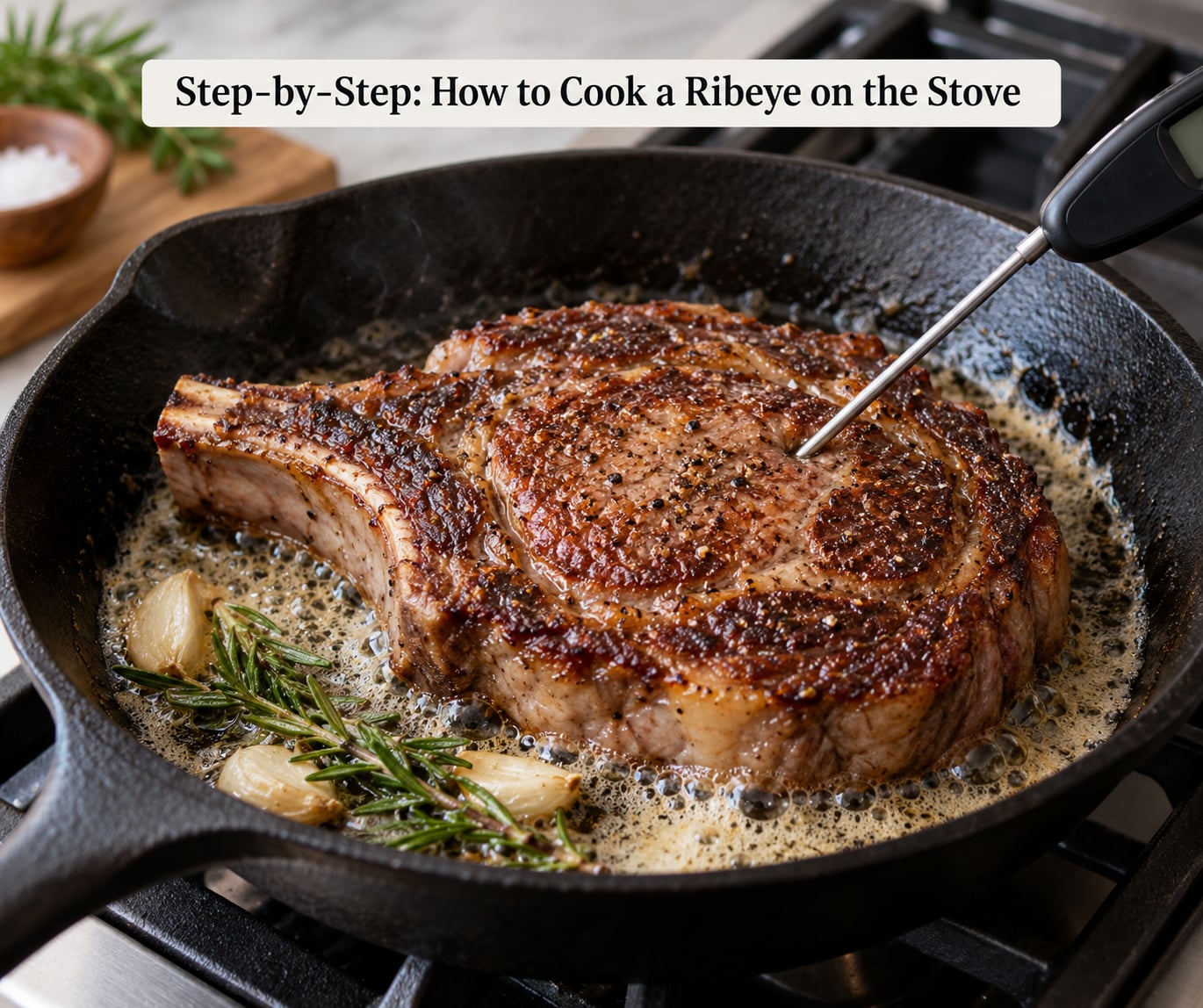 Step-by-Step: How to Cook a Ribeye on the Stove