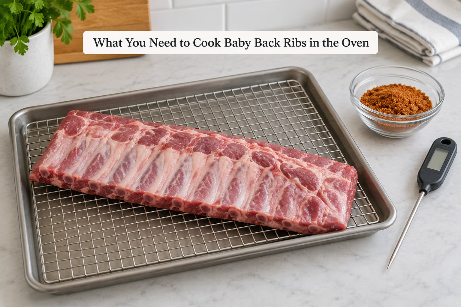 What You Need to Cook Baby Back Ribs in the Oven