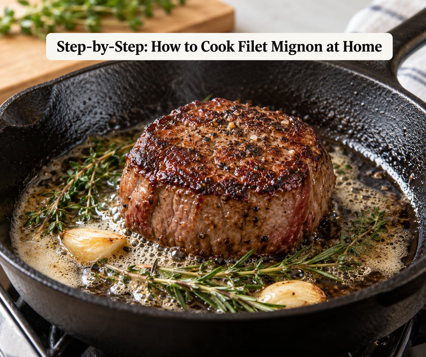 Step-by-Step: How to Cook Filet Mignon at Home