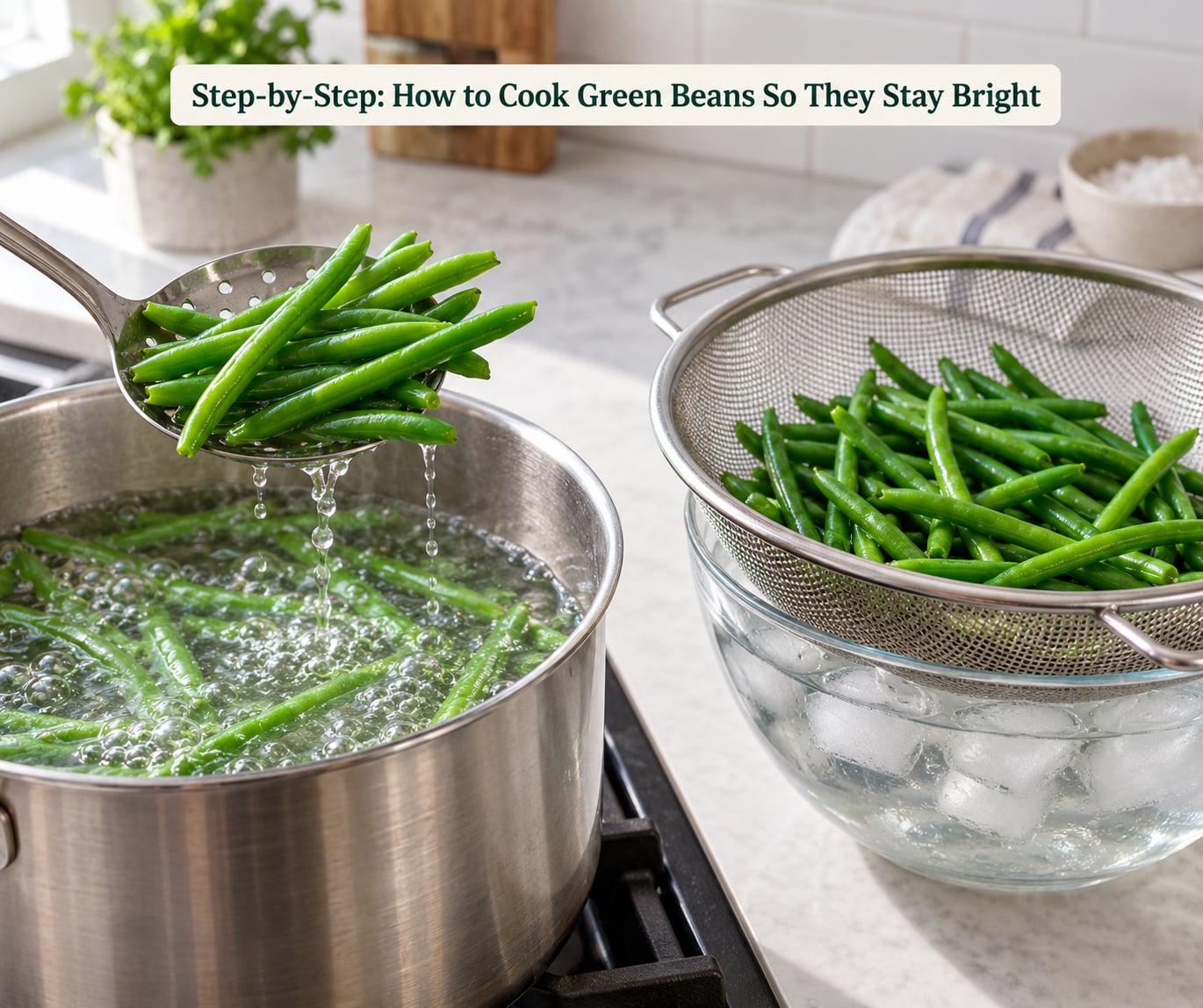 Step-by-Step: How to Cook Green Beans So They Stay Bright