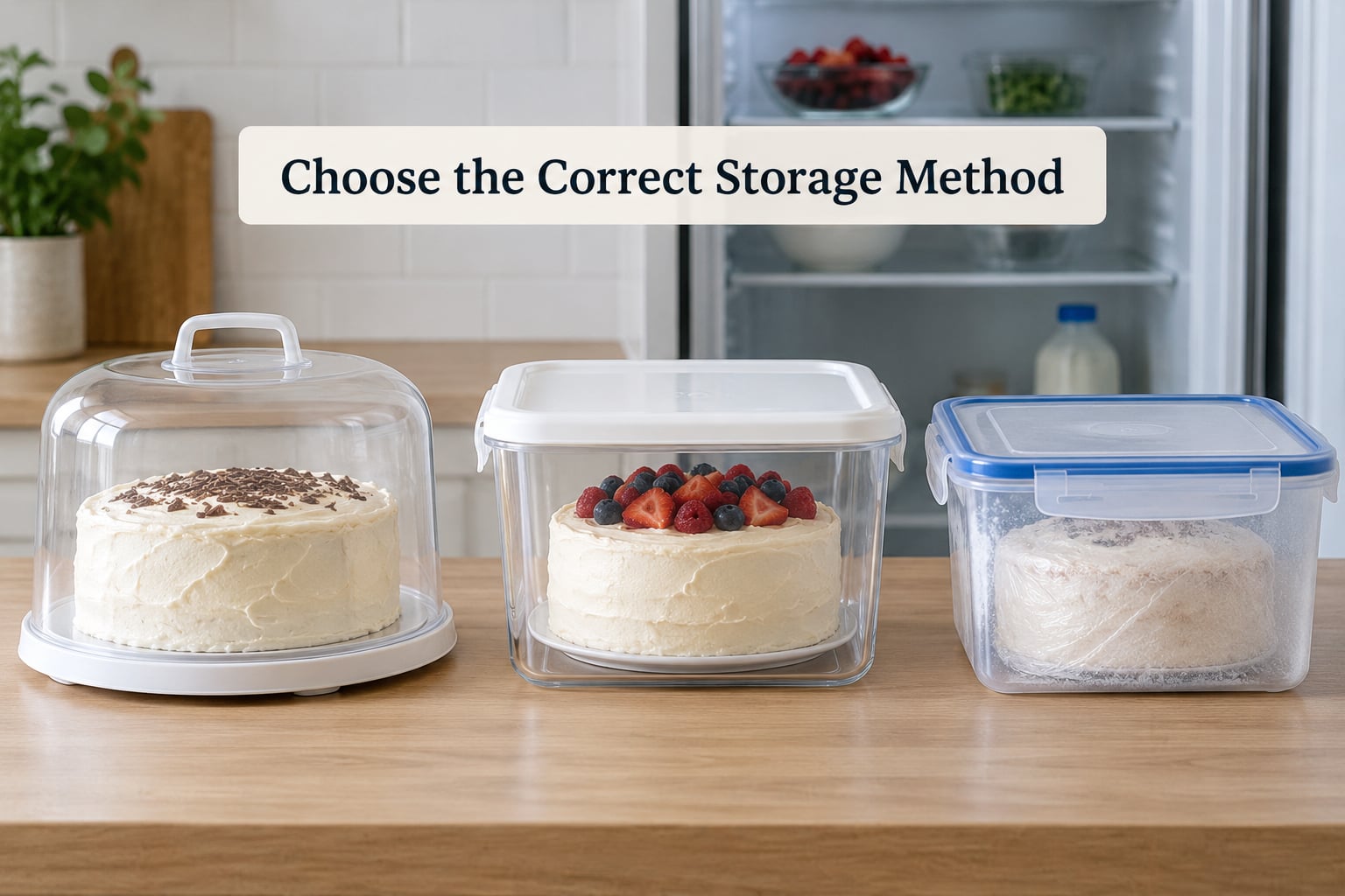 Choose the Correct Storage Method