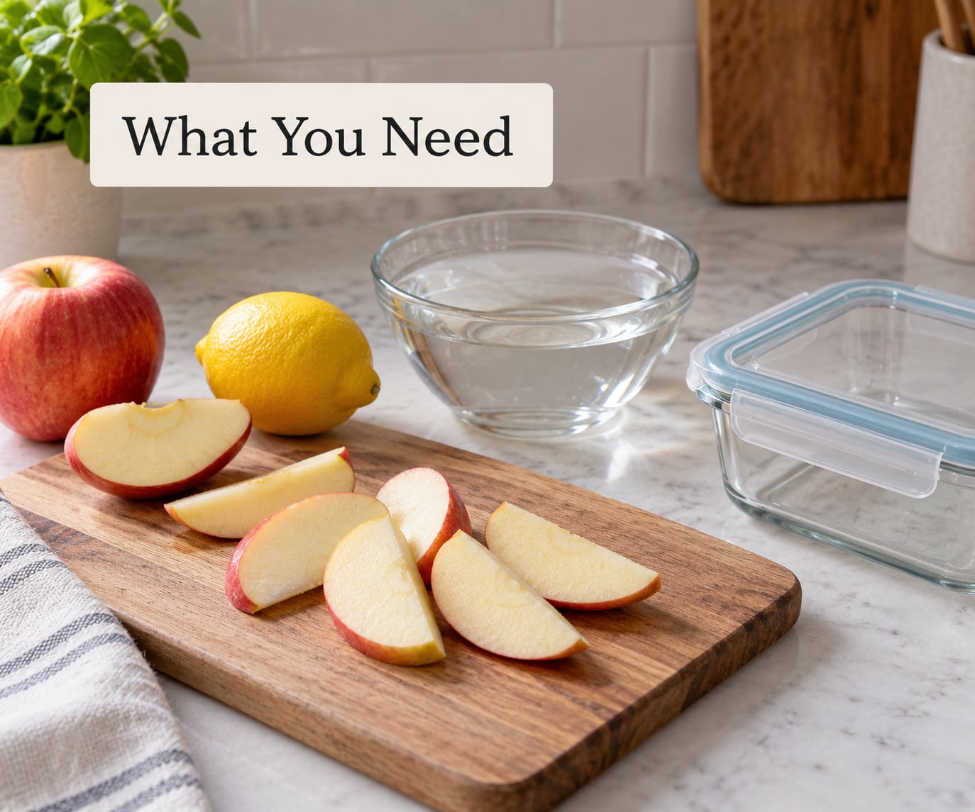 What You Need