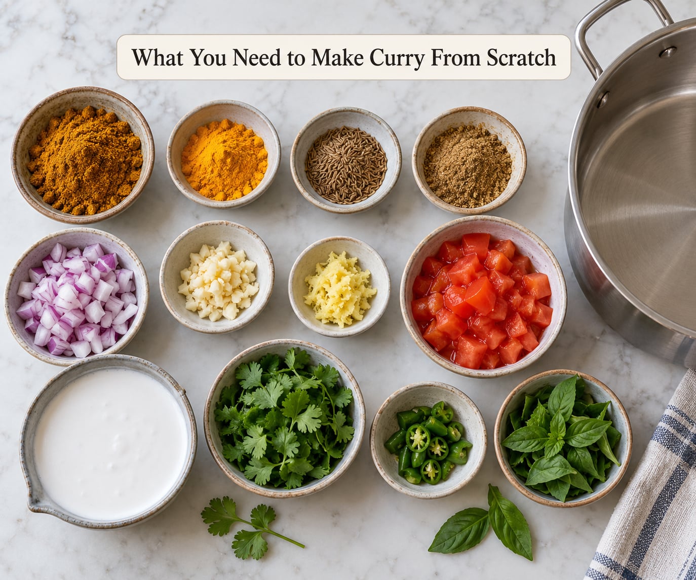 What You Need to Make Curry From Scratch