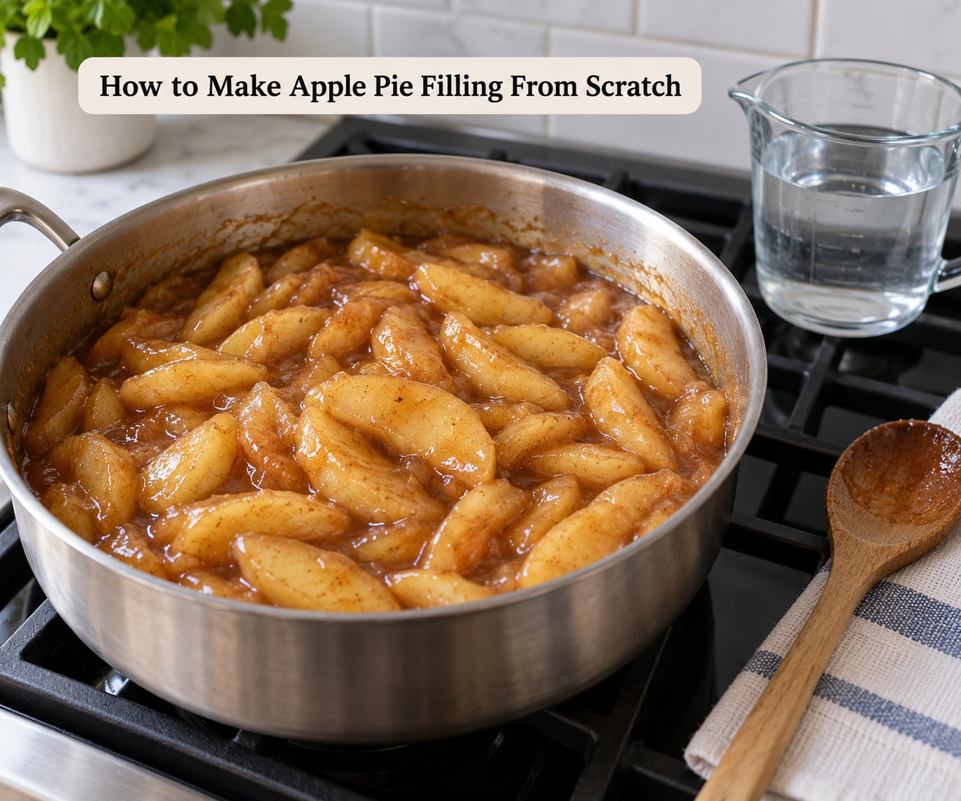 How to Make Apple Pie Filling From Scratch