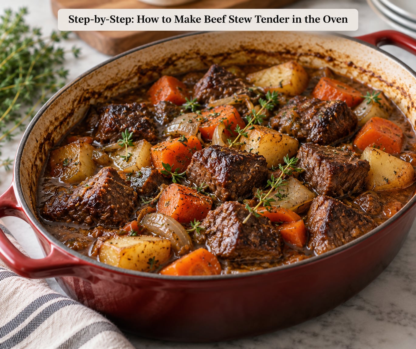 Step-by-Step: How to Make Beef Stew Tender in the Oven